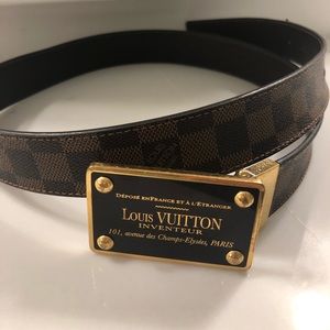 Men’s Louis Vuitton belt